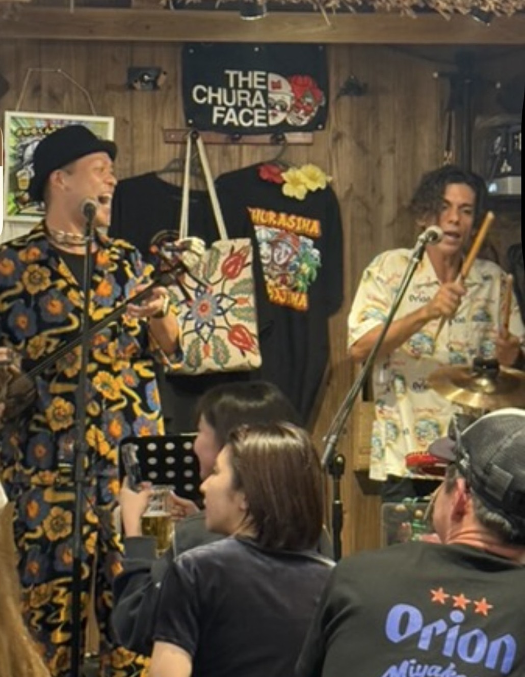Daiki Nakashima performing live in Miyakojima